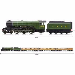 Hornby R1255M Flying Scotsman Train Set - Analogue