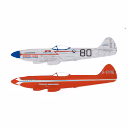 Airfix Supermarine Spitfire MkXIV Race Schemes, Fixed-wing aircraft model, Assembly kit, 1:48, Spitfire MkXIV, Any gender, Pl ...