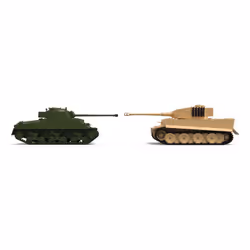 Airfix Classic Conflict Tiger 1 vs Sherman Firefly
