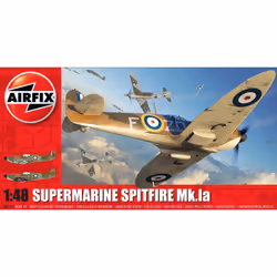 Airfix Supermarine Spitfire Mk.1 a, Fixed-wing aircraft model, Assembly kit, 1:48, Spitfire Mk.1 a, Any gender, Plastic