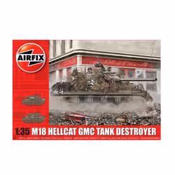 Airfix M-18 Hellcat, Tank model, Assembly kit, 1:35, M-18 Hellcat, Any gender, 8 yr(s)