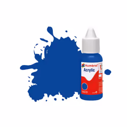 Humbrol No.14 French Blue - Gloss Acrylic Paint 14ml DB0014