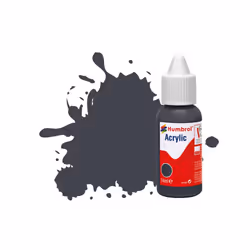 Humbrol No.32 Dark Grey - Matt Acrylic Paint 14ml DB0032