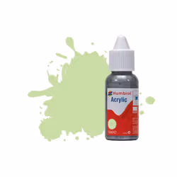 Humbrol DB0036 No 36 Pastel Green Matt Acrylic Paint 14ml dropper bottle