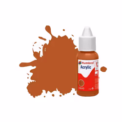 Humbrol DB0062 No 62 Leather Matt Acrylic Paint 14ml dropper bottle