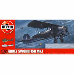 Airfix A04053B Fairey Swordfish Mk.1 1:72 Scale Model Kit