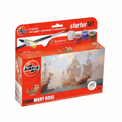 Airfix A55114A Small Starter Set NEW Mary Rose 1:400 Model Kit