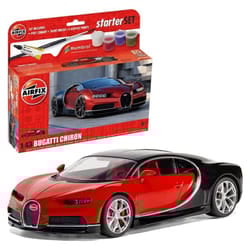 Airfix Small Starter Set New Bugatti Chiron 1:43 Scale