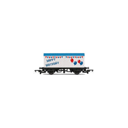 R60058 Happy Birthday Wagon White