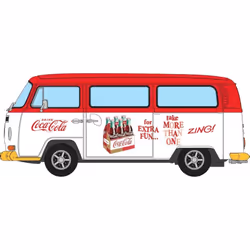Corgi Coca Cola VW Camper - Zing - 1/43 CC02744