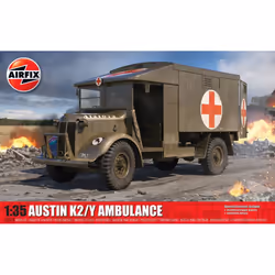 Airfix British Army Austin K2/Y Ambulance 1:35 Scale Model Kit
