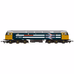 Hornby R30040TTS BR Large Arrow Class 47 w/sound RailRoad Plus Locomotives, Blue