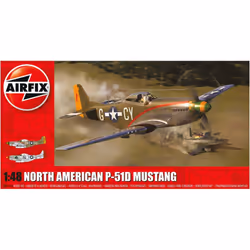Airfix North American P-51D Mustang 1:48 Scale
