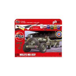 Hanging Model Car Kits - Willys MB Jeep Model Building Set, 1:32 Scale Model Vehicle Kit for Adults & Kids 8+ - Car Models Military Gifts for Men to