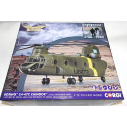 CORGI AVIATION 1:72 BOEING CH-47C CHINOOK AE-520 ARGENTINE ARMY (CAPTURED)