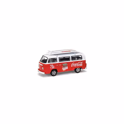 Corgi CC02746 Coca-Cola Volkswagen Campervan Type 2 (T2) Bay Window - Surf Van Diecast Model