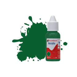 Humbrol No.120 Light Green Matt Acrylic Paint 14ml DB0120
