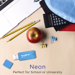 Integral 64GB USB3.0 DRIVE NEON BLUE UP TO R-100 W-30 MBS - Additional view 6