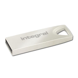 Integral 32GB USB2.0 DRIVE ARC METAL USB flash drive USB Type-A 2.0 Silver
