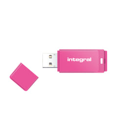 Integral 64GB USB2.0 DRIVE NEON PINK USB flash drive USB Type-A 2.0