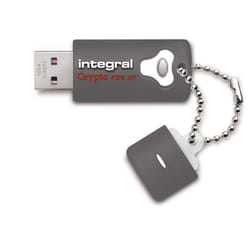 Integral 32GB Crypto Drive FIPS 197 Encrypted USB 3.0 USB flash drive USB Type-A 3.2 Gen 1 (3.1 Gen 1) Grey