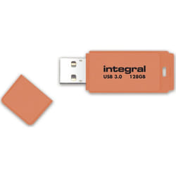 Integral NEON 3.0 USB flash drive 128 GB USB Type-A 3.2 Gen 1 (3.1 Gen 1) Orange