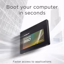 Integral 120GB SSD 2.5INCH SATA 3 R-460MB/s W-300MB/s TLC TBW 64 V SERIES 2 - Additional view 2