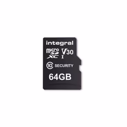 Integral INMSDX64G10-SEC, 64 GB, MicroSDXC, Class 10, UHS-I, 100 MB/s, 60 MB/s