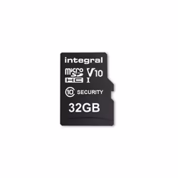 Integral INMSDH32G10-SEC, 32 GB, MicroSDHC, Class 10, UHS-I, 100 MB/s, 30 MB/s