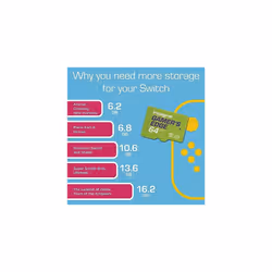Integral 64GB MICRO SD CARD UHS-1 U3 4K CL10 V30 A1 GAMERS EDGE CARD FOR NINTENDO SWITCH UP TO 100MBS READ 50MBS WRITE - Additional view 4
