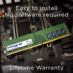 Integral 32GB PC RAM MODULE DDR4 3200MHZ PC4-25600 UNBUFFERED NON-ECC DIMM 1.2V 2GX8 CL22 - Additional view 6