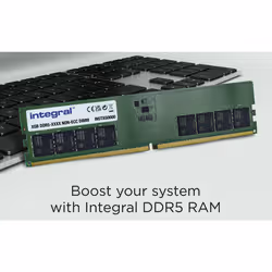Integral 32GB PC RAM MODULE DDR5 4800MT/s PC5-38400 UNBUFFERED NON-ECC DIMM 1.1V 2GX8 CL40 - Additional view 7