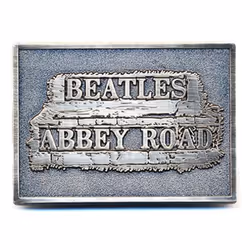 The Beatles Belt Buckle Abbey Road Sign