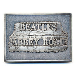 The Beatles Belt Buckle Abbey Road Sign