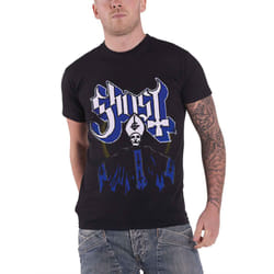 Ghost Papa and Band T Shirt - S, Black