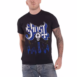 Ghost Papa and Band T Shirt - XL, Black