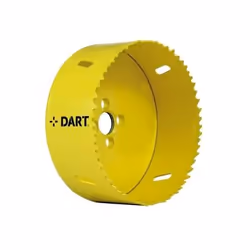 Dart 114mm Premium Holesaw, Single, Drill, Aluminium, Cast iron, Hardwood, Non-ferrous metal, Polyvinyl chloride (PVC), Softw ...