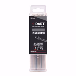 Dart 9mm HSS Ground Twist Drill Pk 5