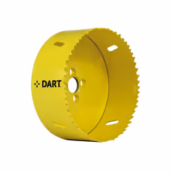 Dart 111mm Premium Holesaw, Single, Drill, Steel, Metal, Polyvinyl chloride (PVC), Cast iron, Hardwood, Softwood, Stainless s ...