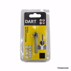 Dart 6.3mm 90 Deg. 3 Fluted Countersink