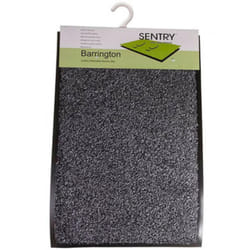 Sentry Barrington Cotton Washable Mat 40x60cm Grey