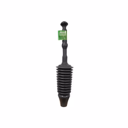 Buffalo Heavy Duty Snake Toilet WC Plunger Sucker Drains Loo Unblocker