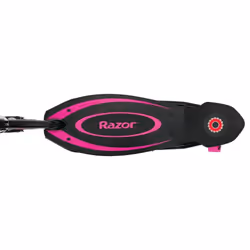 Razor Power Core E90 Electric Scooter Pink Max Speed of 10 MPH Push Button Throttle Ages 8 Years +