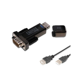DIGITUS USB 2.0 TO DB9 SERIAL ADAPTOR /  CABLE (FTDI)