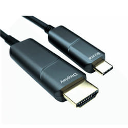 Fairline 1159-512 video cable adapter 10 m USB Type-C HDMI Black