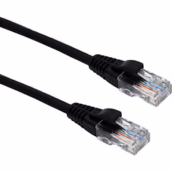 EXCEL 4M CAT.5e UTP PATCH CABLE - BLACKExcel Brand Enhanced Category 5 Unshielded twisted pair (UTP) patch cable. 4 x Twisted ...