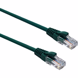 EXCEL 2M CAT.5e UTP PATCH CABLE - GREENExcel Brand Enhanced Category 5 Unshielded twisted pair (UTP) patch cable. 4 x Twisted ...
