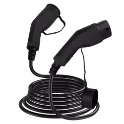 EV Charging Cable Type 2 - 1 Phase 32A/7.4kW for Electric Cars/PHEV Inc Bag - 10 Metre