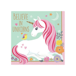 Amscan Believe In Unicorns Napkins (Pack of 12)