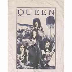 Queen Unisex Adult Frame T-Shirt - M, Sand